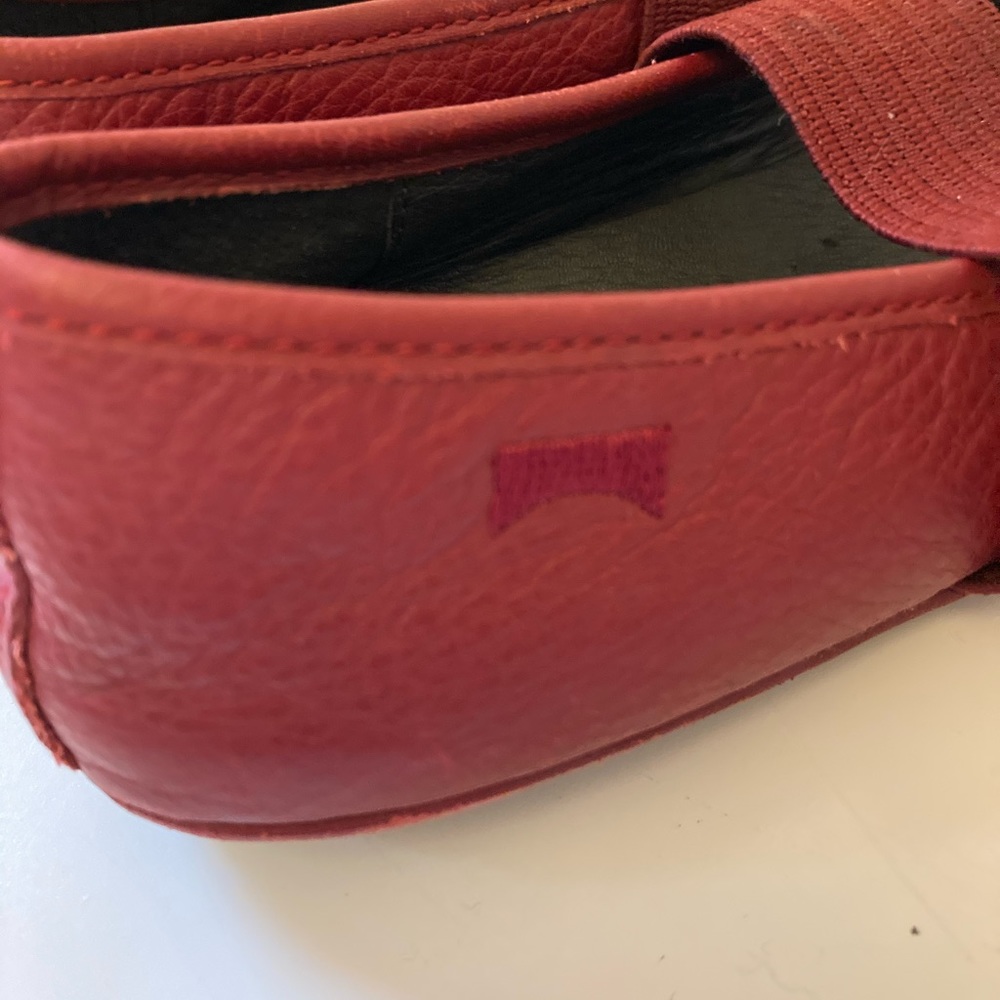 Camper Nina Red Leather Mary Janes Girl’s Size 32 - Picture 4 of 6